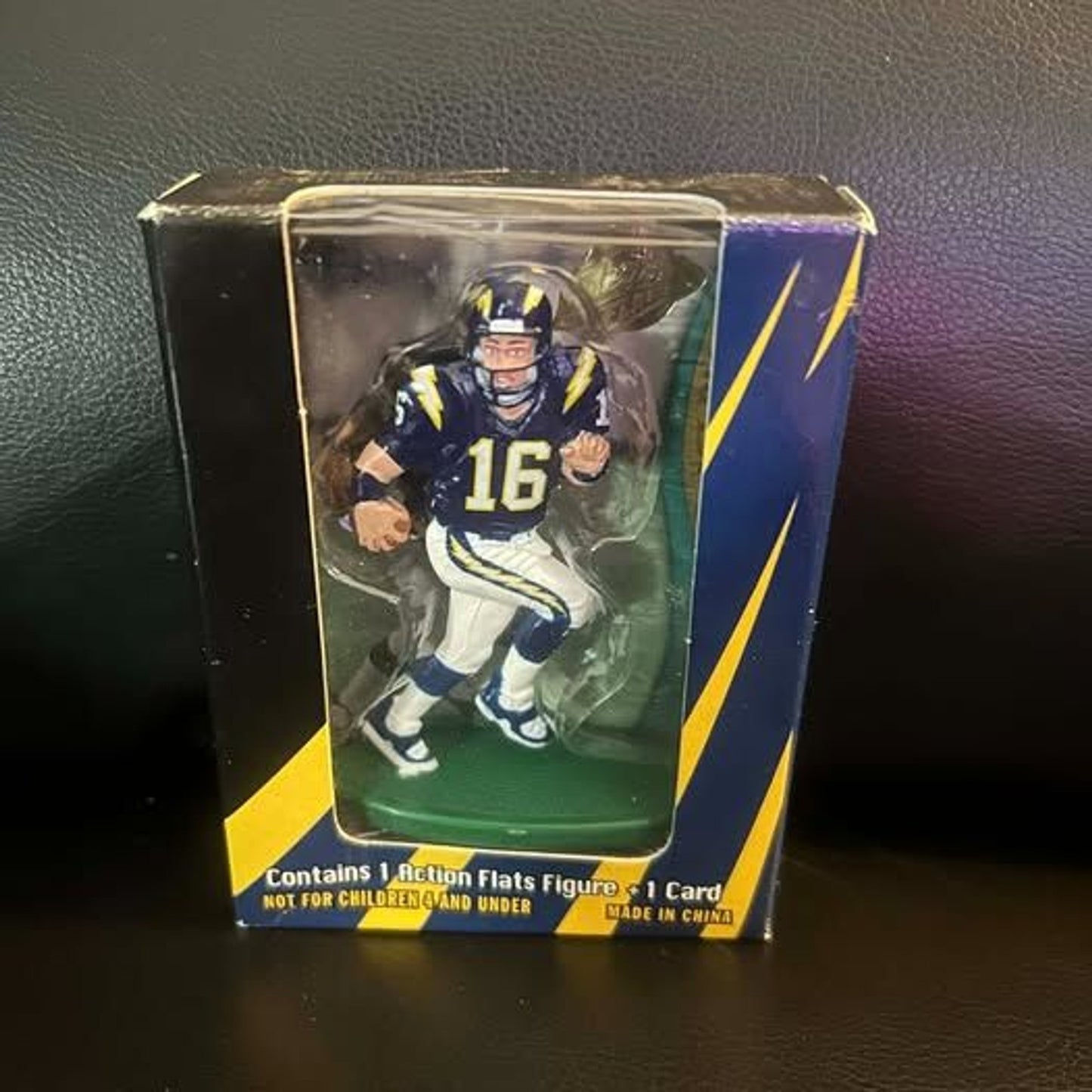 1998 Topps Action Figure Flats - Ryan Leaf auf Karte