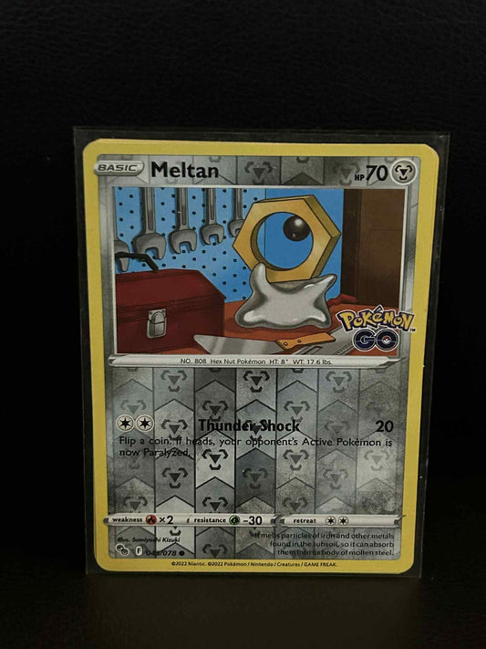 Meltan - 045/078 - Common - Reverse Holo Pokemon Go Pokemon Lightly Played, Engl