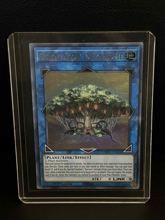 Sunavalon Dryanome - GFTP-EN020 - Ultra Rare - 1st Edition Ghosts from the Past