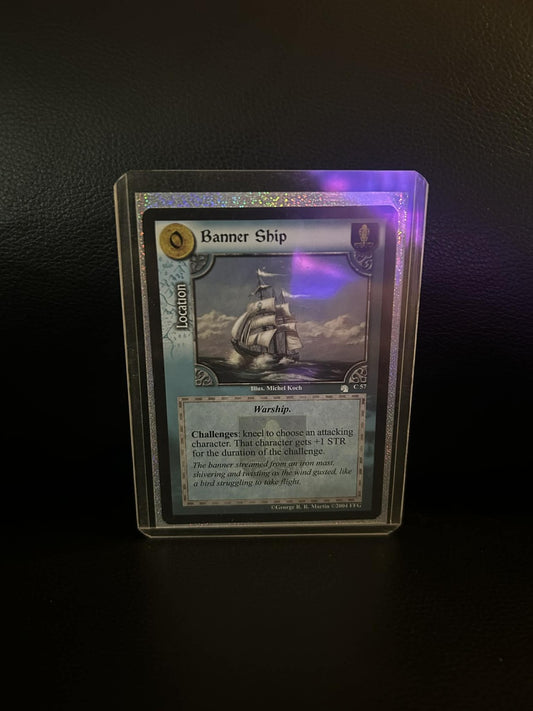 Banner Ship #C57 A Tourney of Swords A Game of Thrones Leicht bespielt