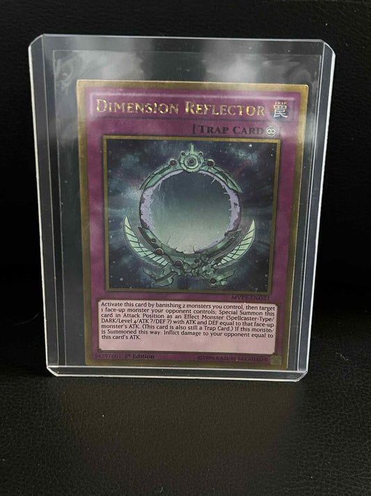 Dimension Reflector - MVP1-ENG21 - Gold Rare - 1st Edition The Dark Side of Dime