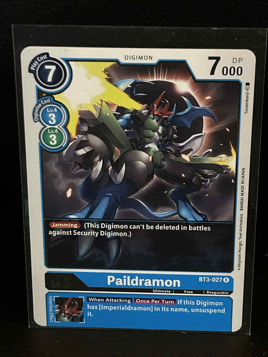 Paildramon - BT3-027 - R Release Special Booster Ver.1.5 Digimon Lightly Played
