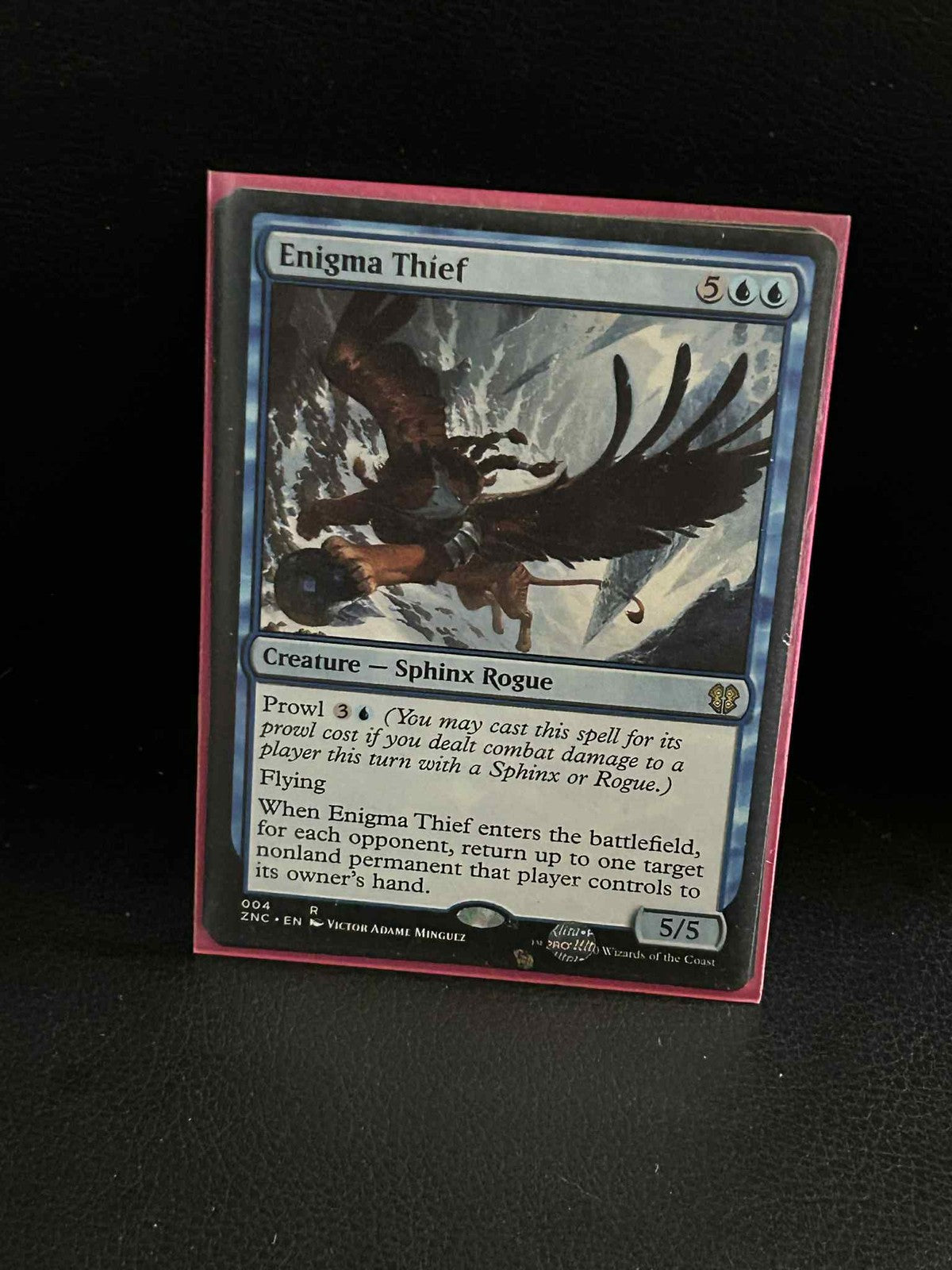 Enigma Thief Commander: Zendikar Rising Magic: the Gathering Lightly Played, Eng
