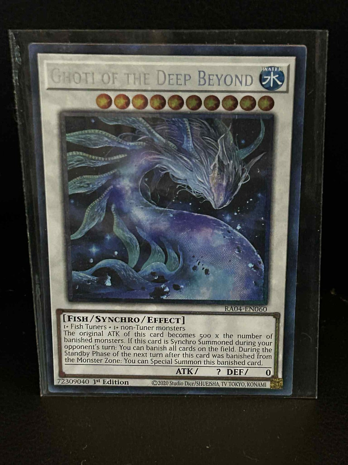 Ghoti of the Deep Beyond - RA04-EN060 - Collector's Rare - 1st Edition Quarter C