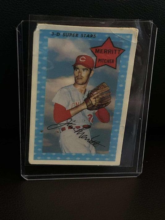 Jim Merritt [BB 250] #25 1971 Kellogg's Baseball