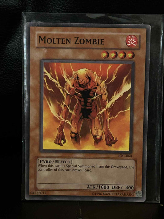 Molten Zombie - IOC-064 - Common - Unlimited Edition Invasion of Chaos Yu-Gi-Oh!