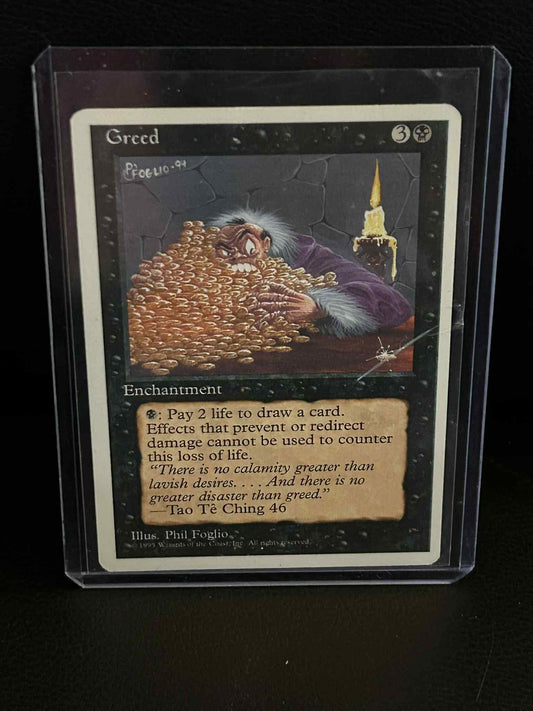 Greed 4th Edition Magic: The Gathering