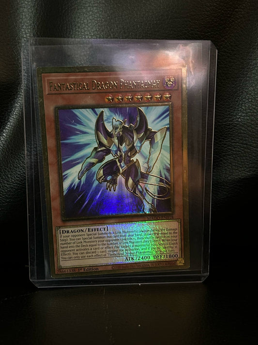 Fantastical Dragon Phantazmay (Alternate Art) - MAGO-EN018 - Premium Gold Rare -