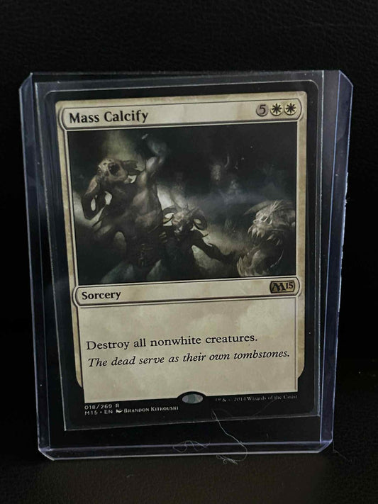 Mass Calcify Magic 2015 Magic: The Gathering