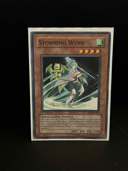 Storming Wynn - EOJ-EN029 - Common - 1st Edition Enemy of Justice Yu-Gi-Oh! Mode