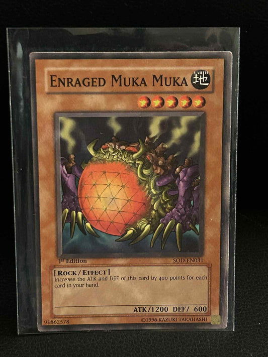 Enraged Muka Muka - SOD-EN031 - Common - 1st Edition Soul of the Duelist Yu-Gi-O