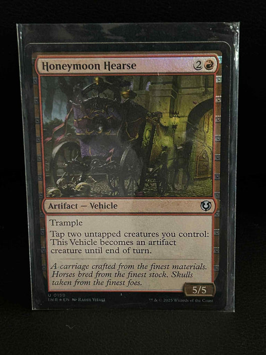 Honeymoon Hearse - Foil Innistrad Remastered Magic: The Gathering Lightly Played