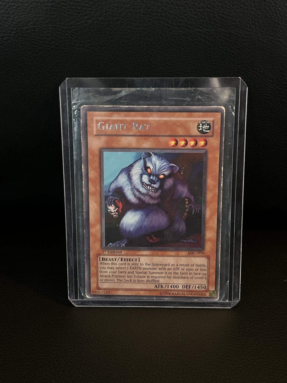 Giant Rat - MRL-079 - Rare - 1st Edition Magic Ruler Yu-Gi-Oh! Heavily Played, E