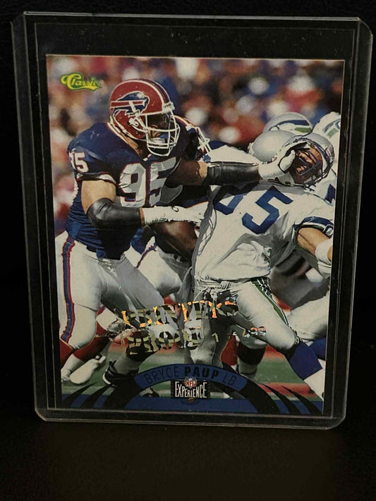 Bryce Paup #78 | 1996 Classic NFL Experience Printer's Proof 1996 Classic NFL Ex Sammelkarte