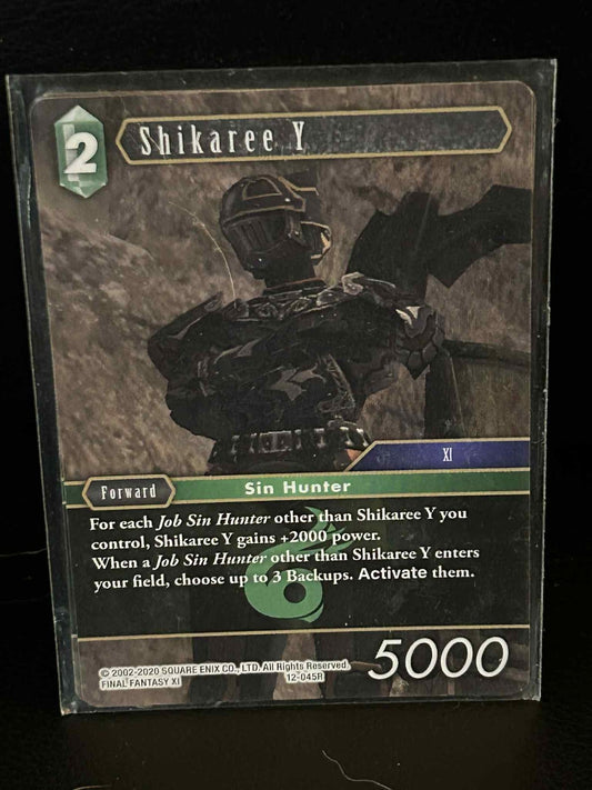Shikaree Y - 12-045R Opus XII: Crystal Awakening Final Fantasy Lightly Played
