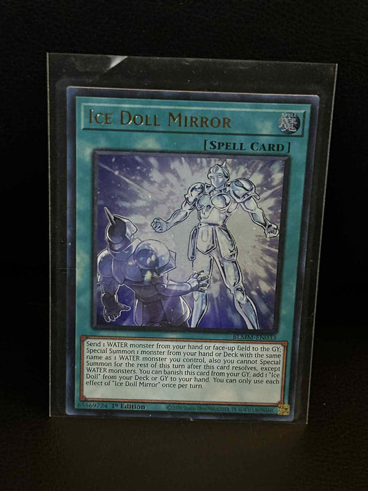 Ice Doll Mirror - BLMM-EN033 - Ultra Rare - 1st Edition Battles of Legend: Monst
