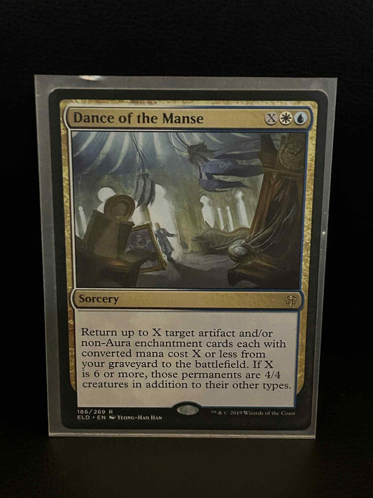 Dance of the Manse Throne of Eldraine Magic: The Gathering Lightly Played, Engli