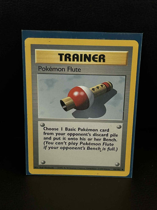 Pokemon Flute - 86/102 - Uncommon - Unlimited Edition Base Set Pokemon
