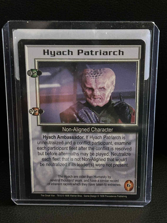 Hyach Patriarch Der Große Krieg Babylon 5 Light Play