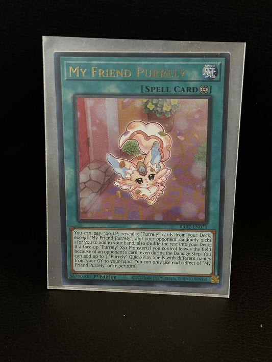 My Friend Purrely - RA02-EN071 - Ultra Rare - 1st Edition 25th Anniversary Rarit
