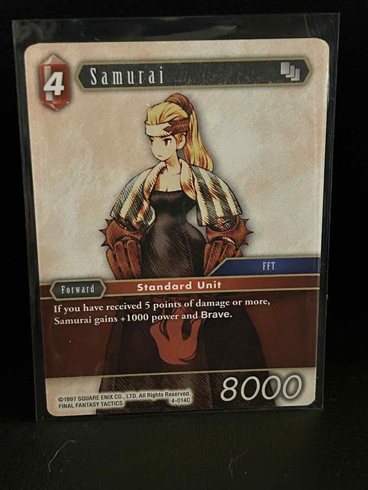Samurai - 4-014C Opus 4 Final Fantasy Lightly Played