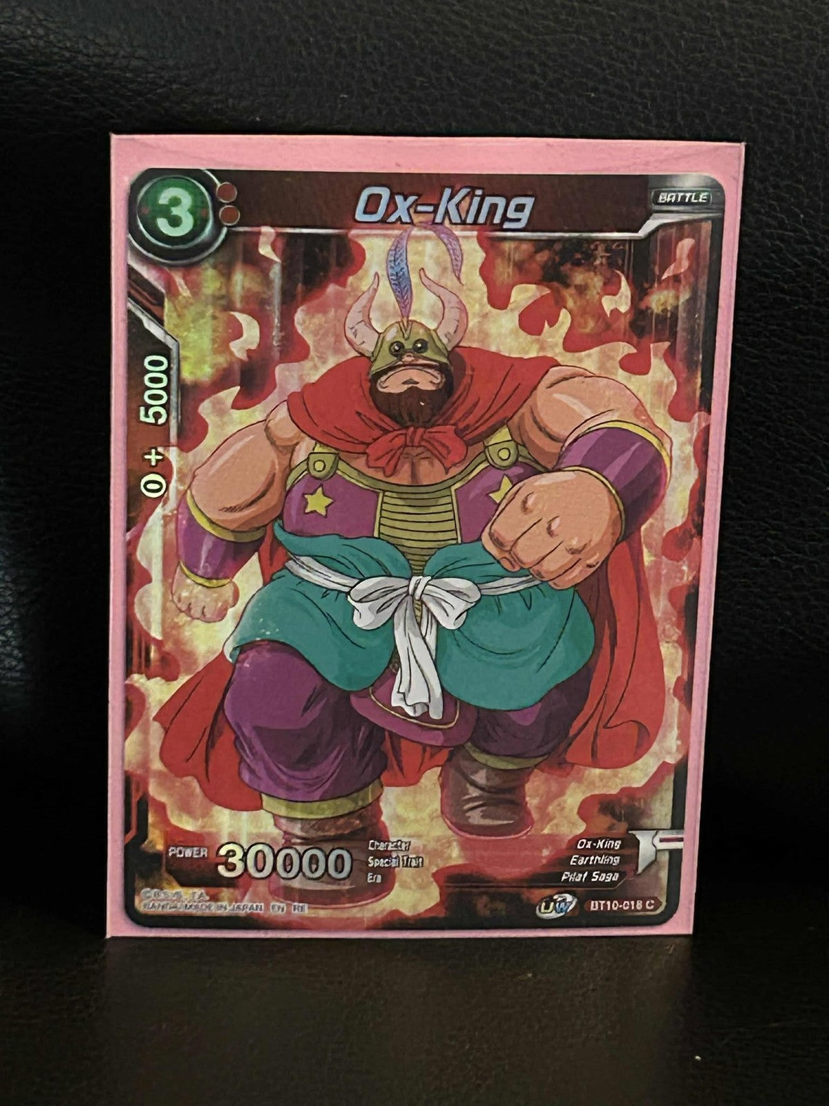 Ox-King - BT10-018 - C - Foil Rise of the Unison Warrior Dragon Ball Super: Mast