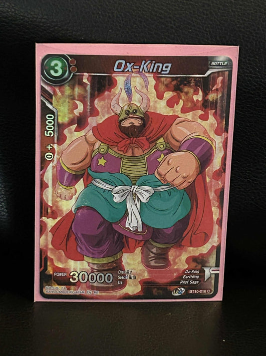 Ox-King - BT10-018 - C - Foil Rise of the Unison Warrior Dragon Ball Super: Mast