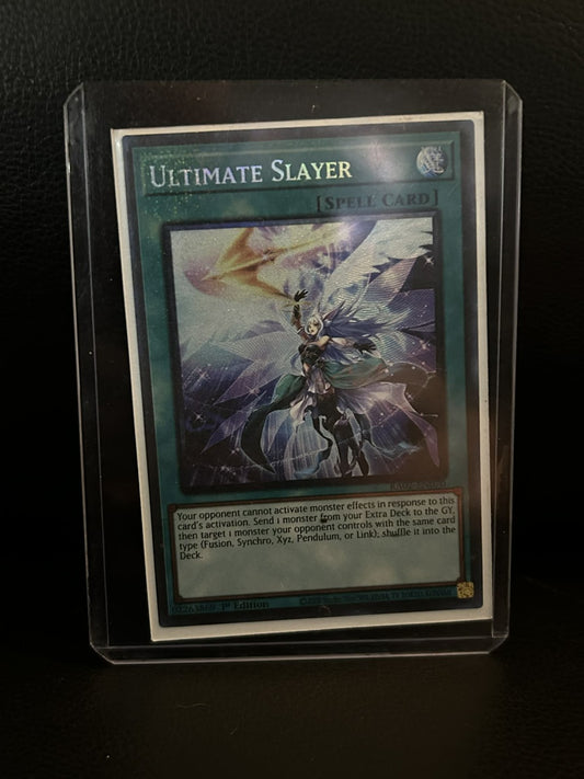 Ultimate Slayer - RA02-EN070 - Prismatic Collector's Rare - 1st Edition 25th Ann