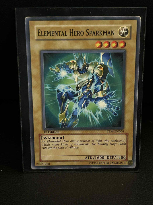 Elemental Hero Sparkman - TLM-EN004 - Common - 1st Edition The Lost Millennium Y