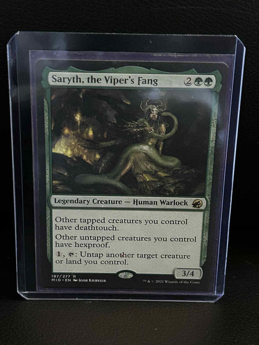 Saryth, the Viper's Fang Innistrad: Midnight Hunt Magic: The Gathering