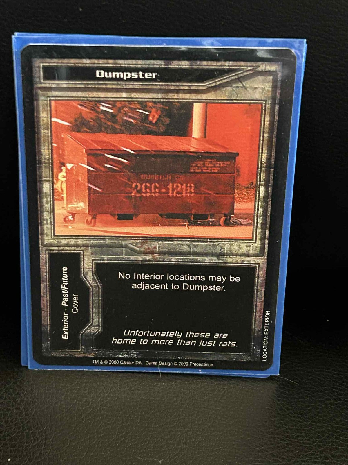Dumpster Base Set Terminator Light Play