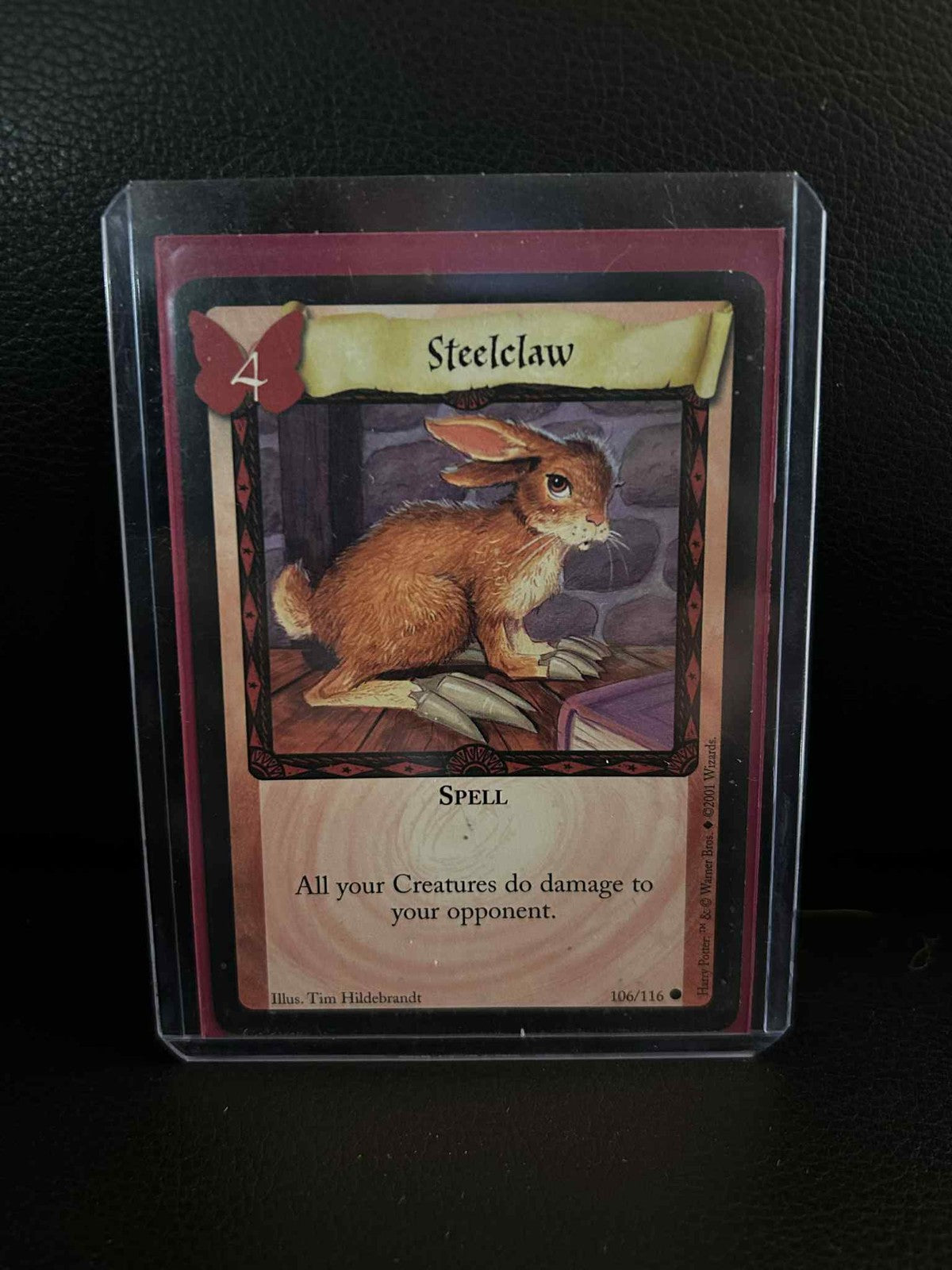 Steelclaw 106/116 Base Set Harry Potter Lightly Played