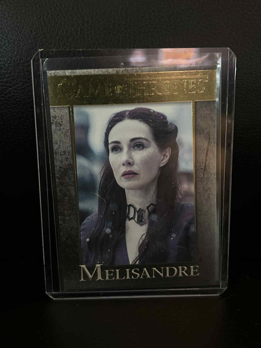 Melisandre [Gold] [138/150] #50 Season 5 A Game of Thrones Lightly Played Trading Card