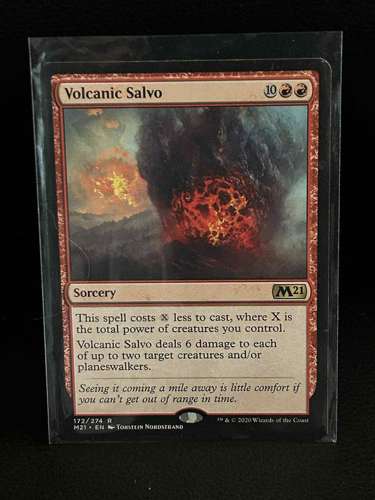 Volcanic Salvo Core Set 2021 Magic: The Gathering Lightly Played, English