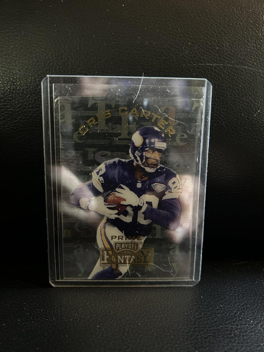 Chris Carter #FT16 - 1996 Playoff Prime Fantasy Team 1996 Playoff Prime Fantasy Trading Card