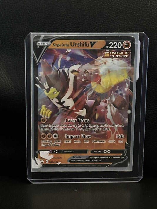 Single Strike Urshifu V - 085/163 - Ultra Rare Sword & Shield - Battle Styles Po