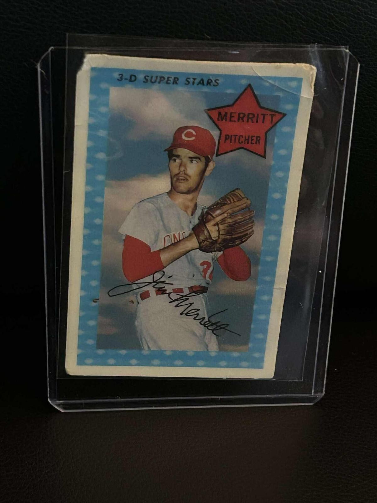 Jim Merritt [BB 250] #25 1971 Kellogg's Baseball Moderately Played