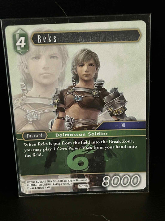 Reks - 5-070C - C Opus 5 Final Fantasy Lightly Played
