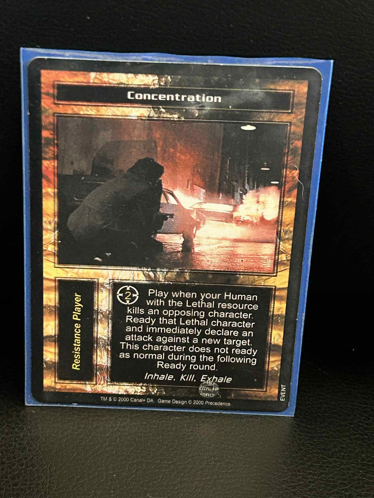 Concentration Base Set Terminator Light Play