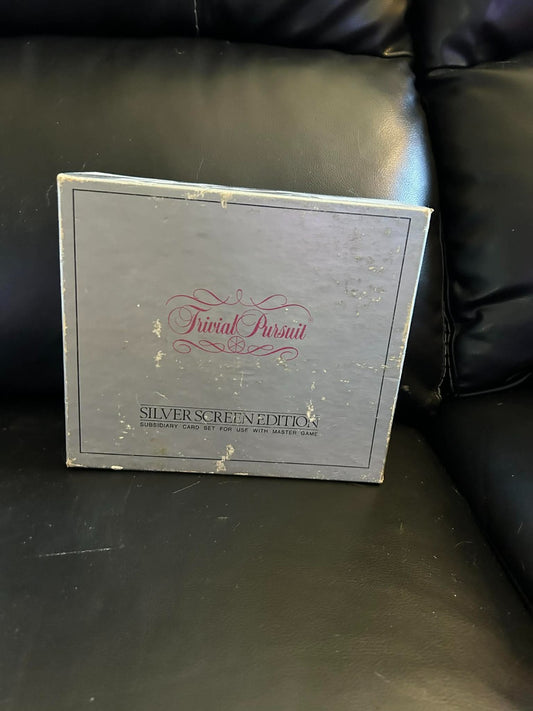 Trivial Pursuit Silver Screen Edition Box Set Trivia Knowledge Board Game