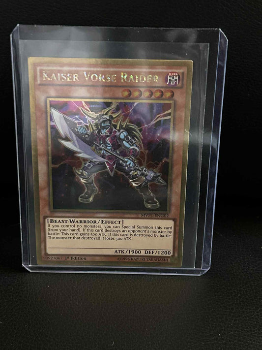 Kaiser Vorse Raider - MVP1-ENG02 - Gold Rare - 1st Edition The Dark Side of Dime