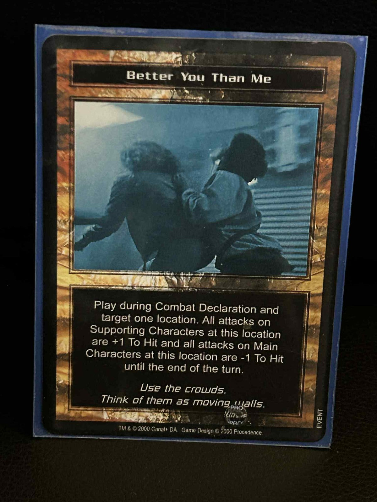 Better You Than Me Base Set Terminator Light Play