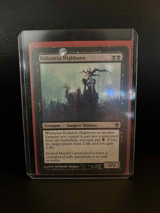 Kalastria Highborn Worldwake Magic: The Gathering Heavily Played, English