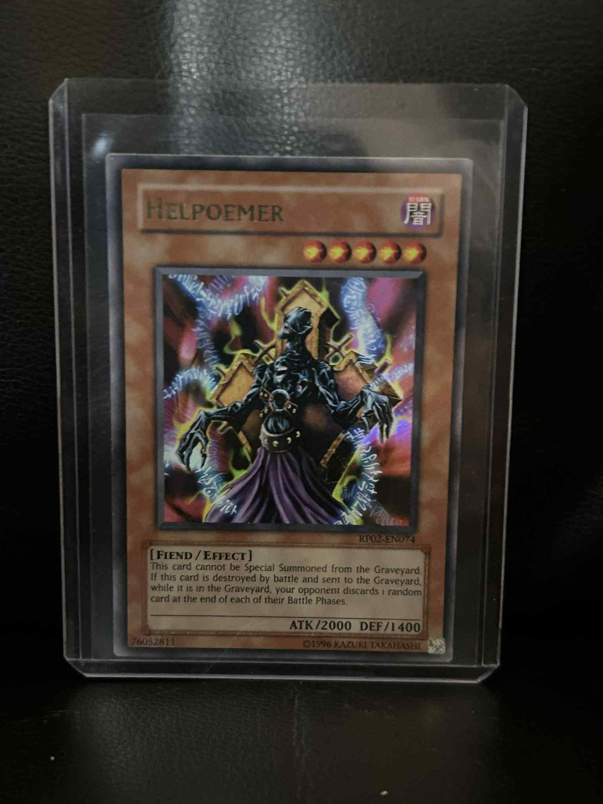 Helpoemer - RP02-EN074 - Ultra Rare - Unlimited Edition Retro Pack 2 Yu-Gi-Oh!