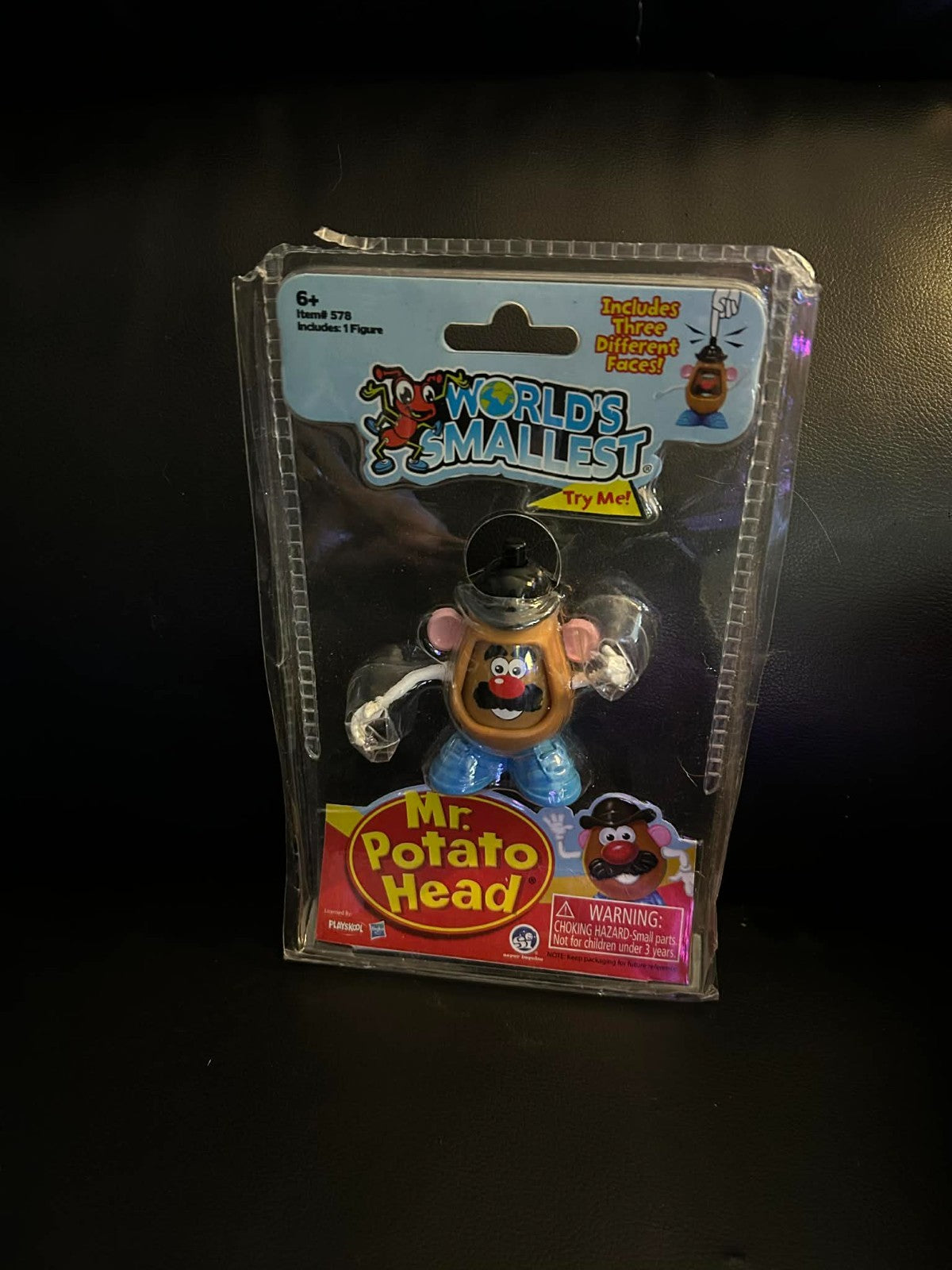 Hasbro World's Smallest Mr. Potato Head Spielzeug Miniatur-Actionfigur auf Karte