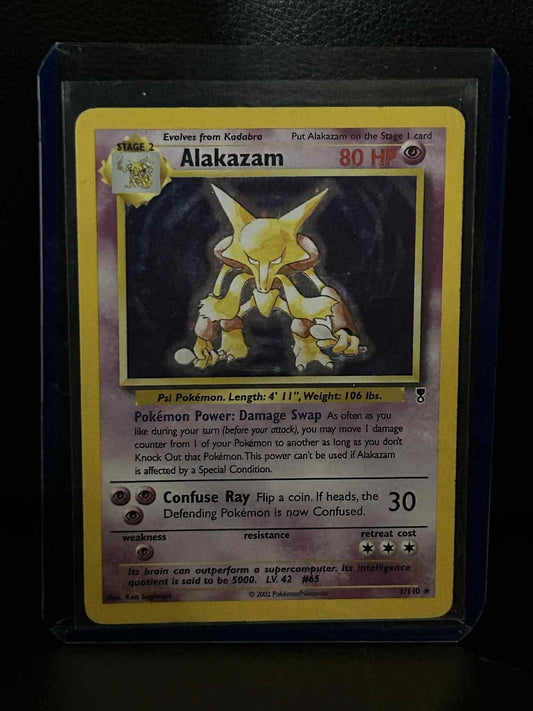 Alakazam - 1/110 - Holo Rare Legendary Collection Pokemon