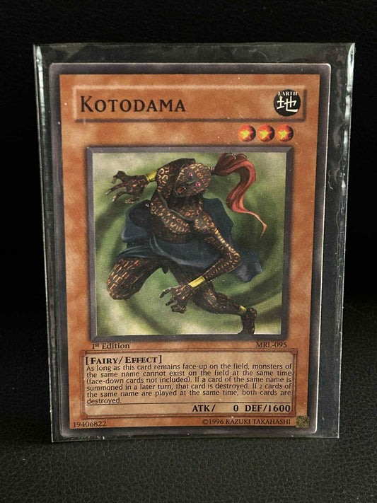 Kotodama - MRL-095 - Common - 1st Edition Magic Ruler Yu-Gi-Oh! Moderately Playe