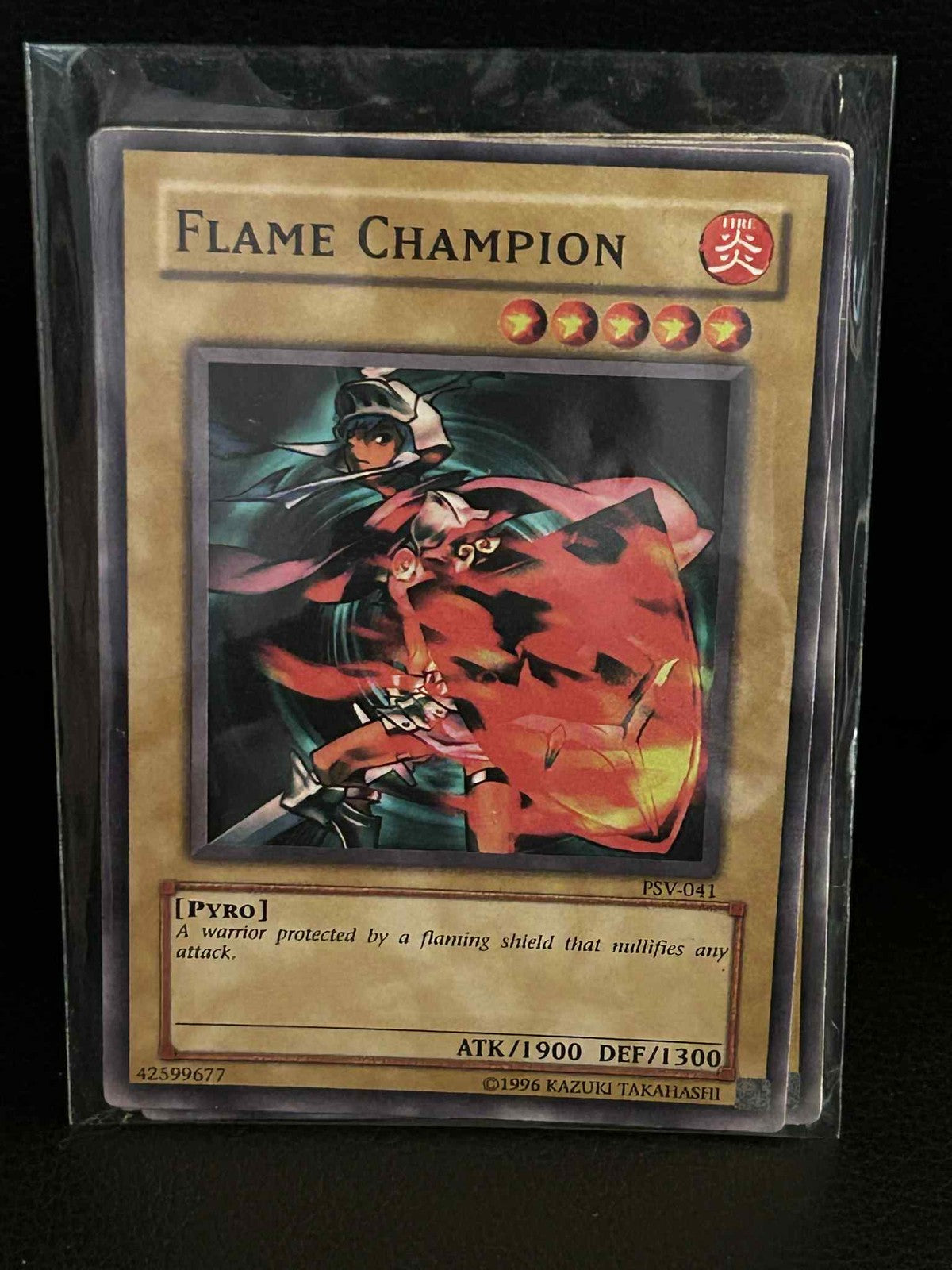 Flame Champion - PSV-041 - Common - Unlimited Edition Pharaoh's Servant Yu-Gi-Oh
