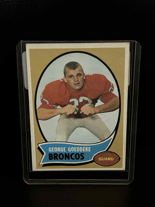 George Goeddeke #257 | 1970 Topps Football