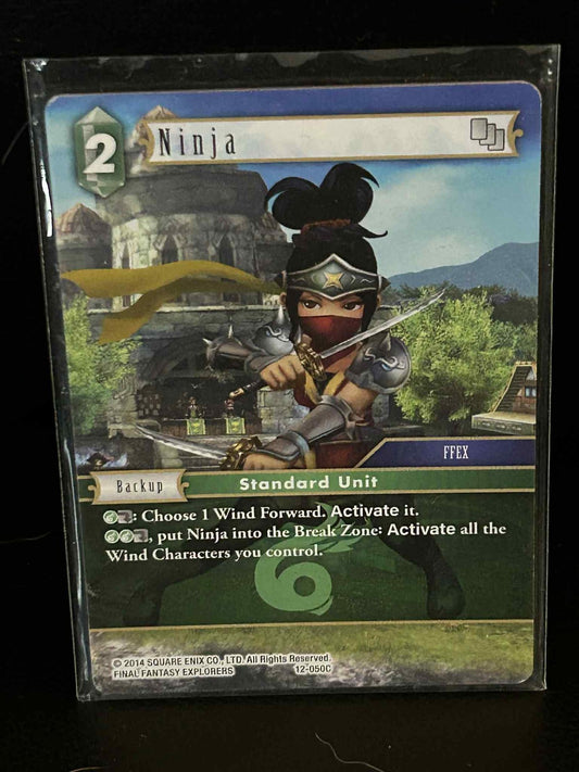 Ninja (FFEX) - 12-050C Opus XII: Crystal Awakening Final Fantasy Lightly Played